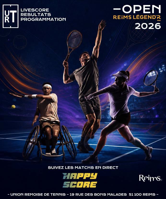 Affiche OPEN REIMS LEGEND'R CNGT