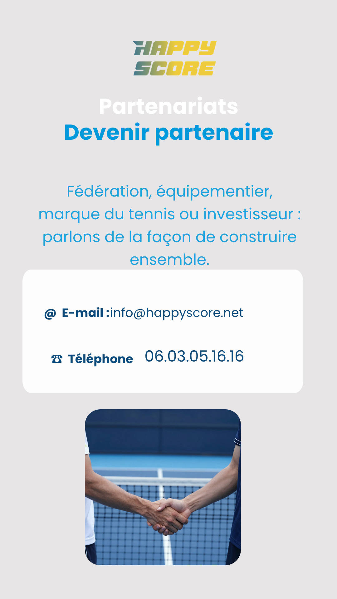 Affiche TOURNOI INTERNE